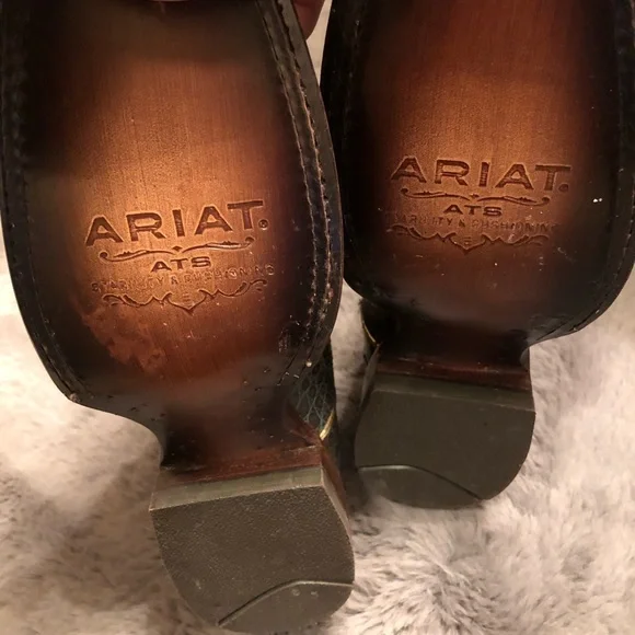 Ariat Exotics Caiman Alligator 6.5B - Picture 3 of 4
